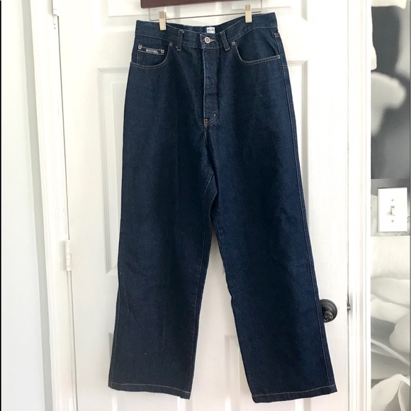 Moschino Denim - LIKE NEW AUTHENTIC VINTAGE MOSCHINO WIDE LEG JEANS